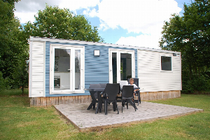 Leuke 6 persoons mobile home op Vakantiepark Baalse Hei in het Belgische Turnhout