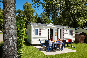 Mooi 4 persoons chalet op een camping in de Belgische Ardennen