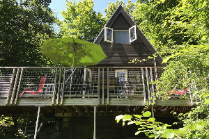 Prachtig vakantiehuis in Durbuy met schitterend uitzicht op de bossen