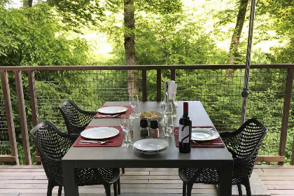 037 Prachtig vakantiehuis in Durbuy met schitterend uitzicht op de bossen