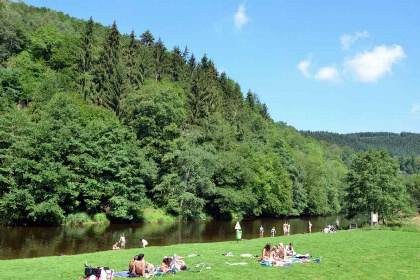 062 Prachtig vakantiehuis in Durbuy met schitterend uitzicht op de bossen