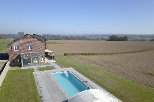 Prachtig 10 persoons vakantiehuis met eigen zwembad in de Ardennen