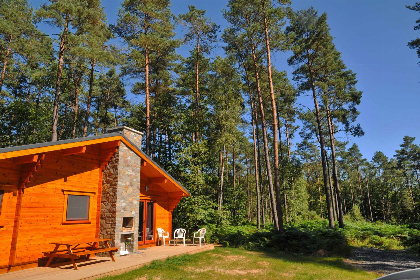 010 Compact chalet voor 8 personen midden in de bossen in de Ardennen