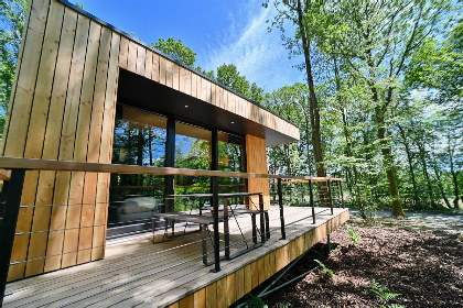 003 Prachtige Lodge voor 6 personen middenin de Ardennen