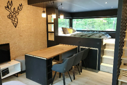 012 Prachtige Lodge voor 6 personen middenin de Ardennen