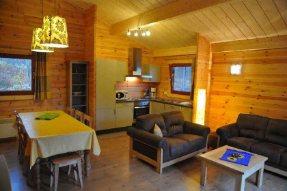 001 Vrijstaand chalet voor 5 personen midden in de bossen in de Ardennen