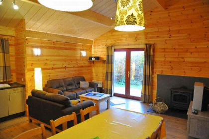 008 Vrijstaand chalet voor 5 personen midden in de bossen in de Ardennen