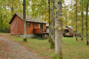 Sfeervolle houten bungalow voor 4 personen op vakantiepark