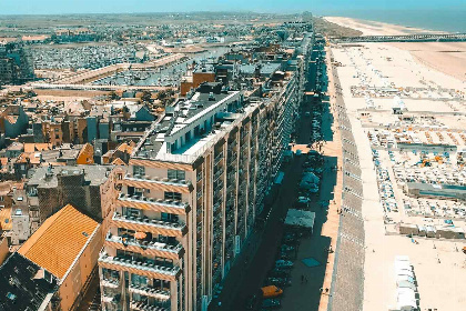 007 4 persoons appartement met balkon aan de zonzijde in Blankenberge