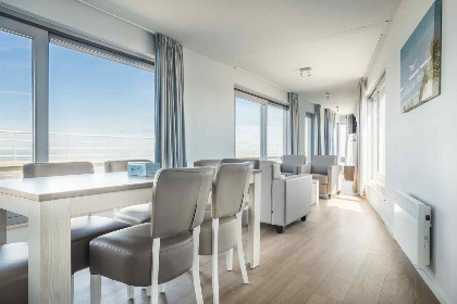 005 4 persoons Penthouse met rooftopterras en zeezicht in Blankenberge