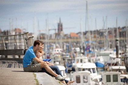 013 4 persoons Penthouse met rooftopterras en zeezicht in Blankenberge