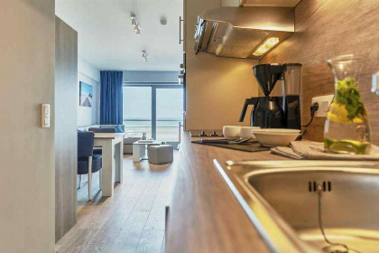 013 4 persoons suite met balkon en zeezicht in Blankenberge