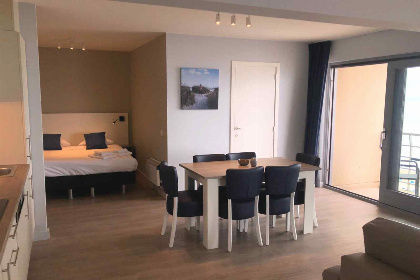 011 6 persoons suite met zeezicht in Blankenberge