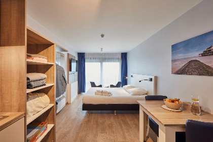 001 Studio met gedeeltelijk zeezicht zonder balkon| 2p