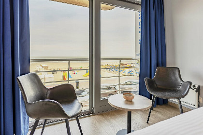 009 Studio met gedeeltelijk zeezicht zonder balkon| 2p
