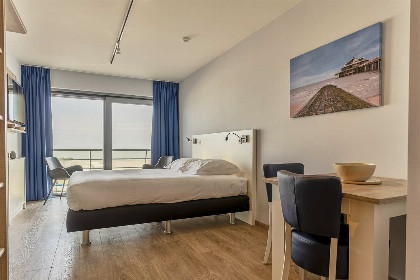 010 Studio met gedeeltelijk zeezicht zonder balkon| 2p