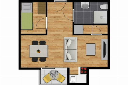 012 Suite met zeezicht | 4p