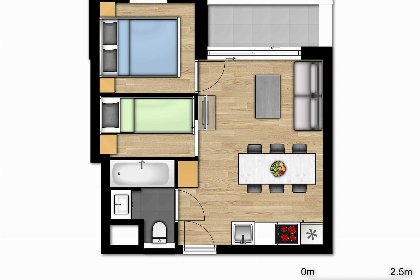 022 Suite | 4 personen