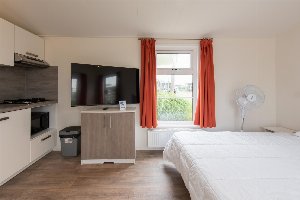 Comfort Lodge | 2 personen (27 m²) Honden toegelaten Met airco Comfort Lodge | 2 personen (27 m²) Honden toegelaten Met airco