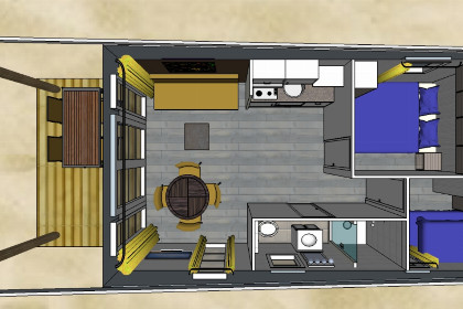 004 Comfort Lodge | 4 personen (32 m²)   Honden toegelaten