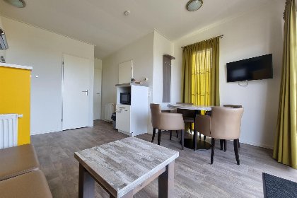 003 Comfort Lodge | 4 personen (32 m²) Met airco 003 Comfort Lodge | 4 personen (32 m²) Met airco