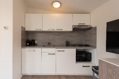 004 Comfort Lodge | 2 personen (27 m²) Honden toegelaten Met airco 004 Comfort Lodge | 2 personen (27 m²) Honden toegelaten Met airco