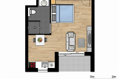 009 Essential Suite   2p | Dubbelbed   Mindervalide aangepast