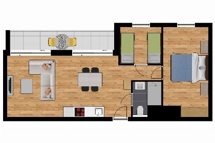 009 Extra ruime Suite | 4p