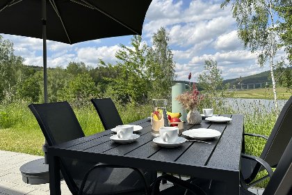 021 Feriendorf Seeblick   Tiny Nr 8