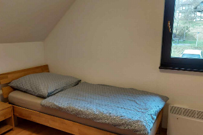 001 Gezellig 4 persoons appartement met open haard op een vakantiepark in Frankenau