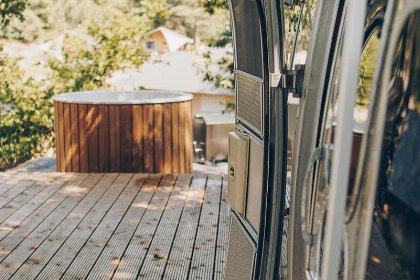 003 Airstream met hottub | 4 Pers