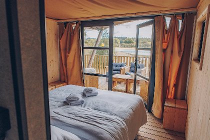 018 Glamfield Lodge Deluxe met hottub | 4 Pers