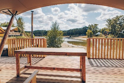 006 Glamfield Lodge Deluxe met hottub | 6 Pers