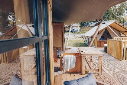 010 Glamfield Lodge Deluxe met hottub | 6 Pers