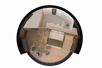 029 LumiPod met hottub | 2 Pers