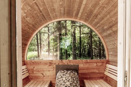 002 Nature Lodge met Panorama Sauna | 6 Pers