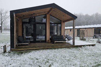 034 Nature Lodge met Panorama Sauna | 6 Pers