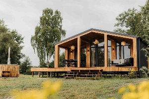 Panorama Lake House Scandi met hottub | 5 pers