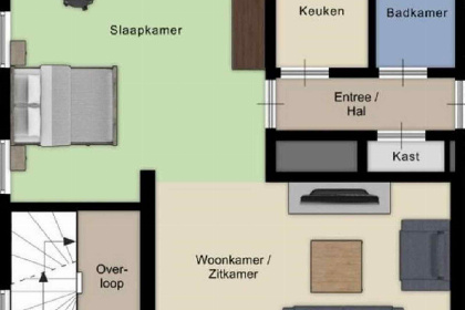 010 4 persoons appartement op de eerste verdieping van een herenhuis in Monschau