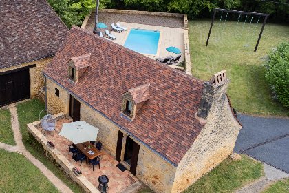 Frankrijk, Dordogne, Saint Avit S&eacute;nieur