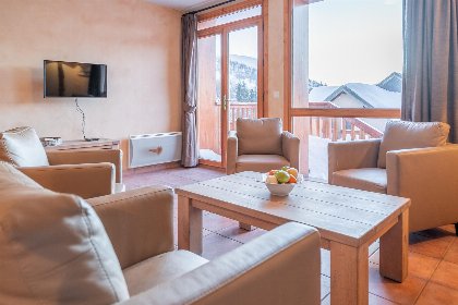001 3 kamer appartement   cabine | 8 personen | Parc Madeleine
