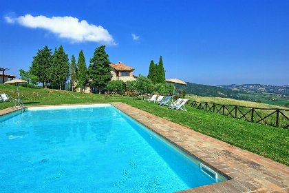 Italië, Siena, Castiglione d'Orcia