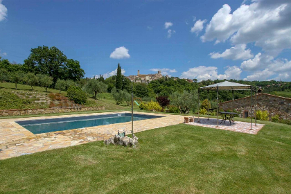 Italië, Siena, San Casciano dei Bagni