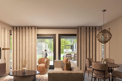 002 Panorama Lodge met hottub | 4 personen