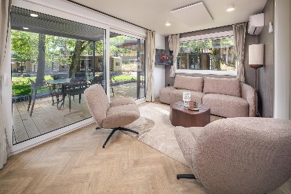 008 Sauwer Lodge met hottub | 4 Personen