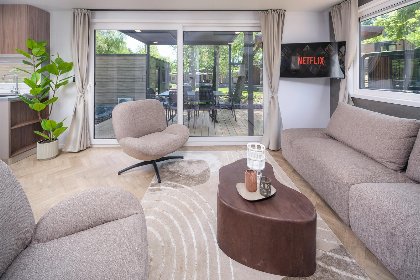 011 Sauwer Lodge met hottub | 4 Personen