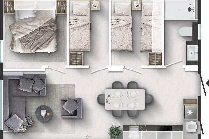 028 Sauwer Lodge met hottub | 4 Personen