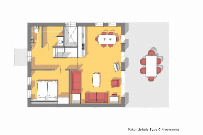 009 4 Persoons Vakantiehuis (C4)