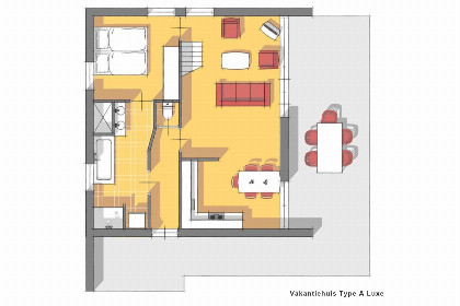 014 5 Persoons Luxe Vakantiehuis (A Luxe)