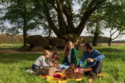 017 Comfortabel4/ 6 persoons vakantiehuis gelegen direct aan Nationaal Park 't Dwingelderveld